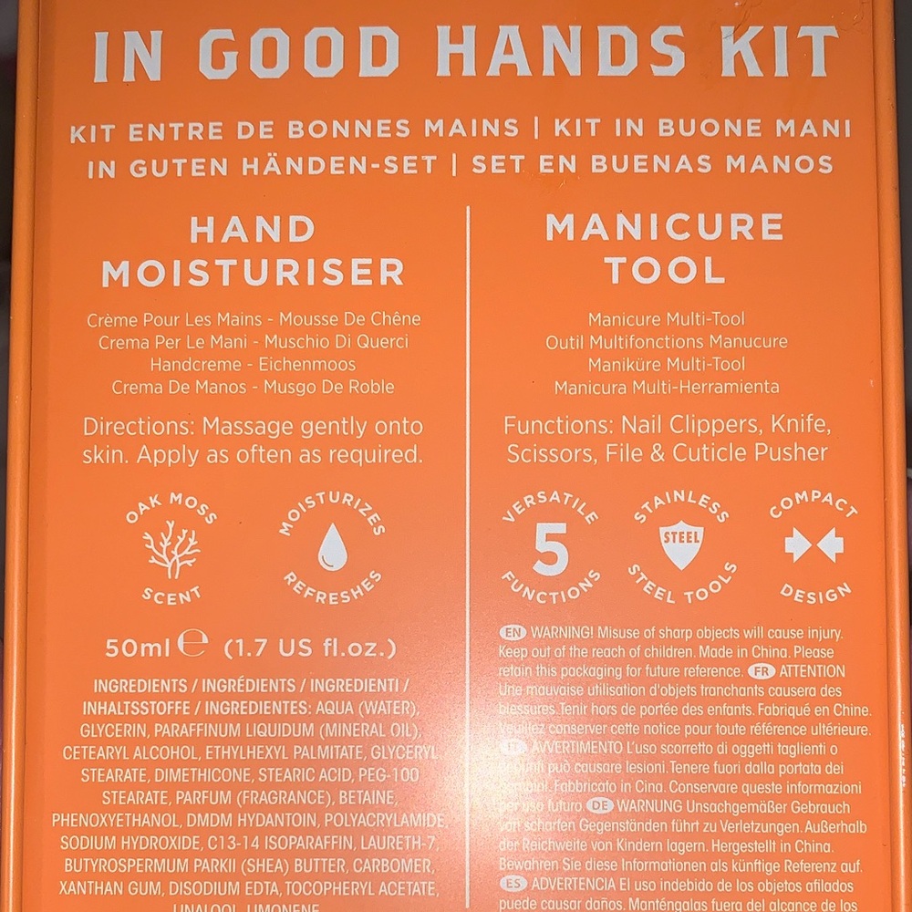 NEW-IN GOOD HANDS KIT Moisturizer Kit - FOR MEN - Picture 3 of 6